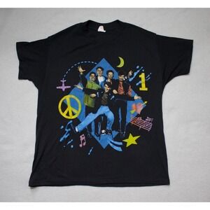 Vintage New Kids on the Block 1990 Single Stitch Graphic T-Shirt Size Medium